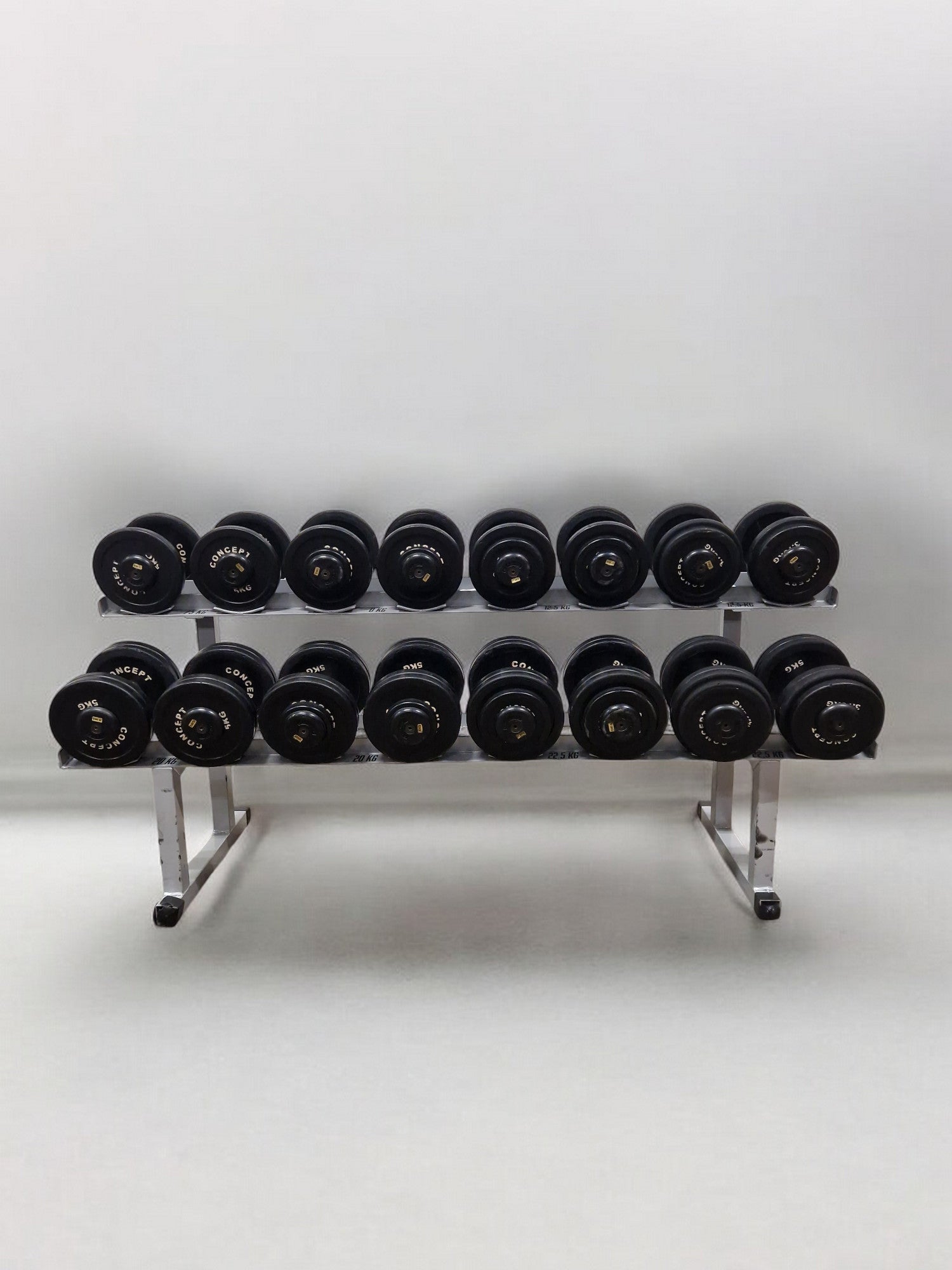 Hantelset 8 par 12,5-30 - Concept