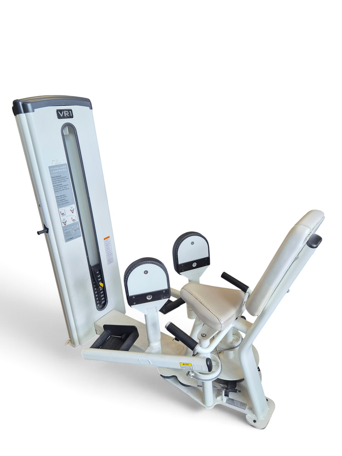 Utsida lår - Cybex vr1 vit