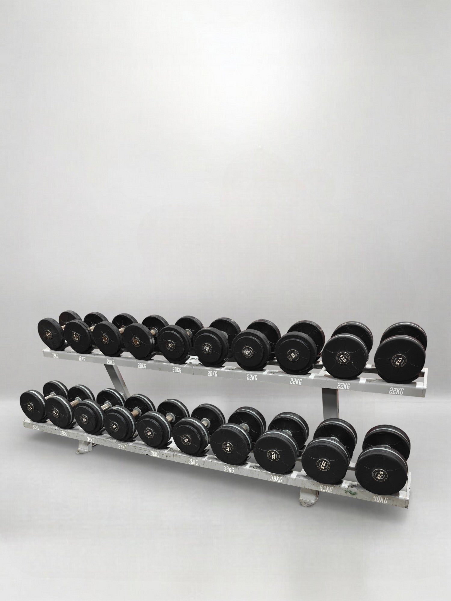 Hantelset 20 par 12,5 - 45 kg - Eleiko